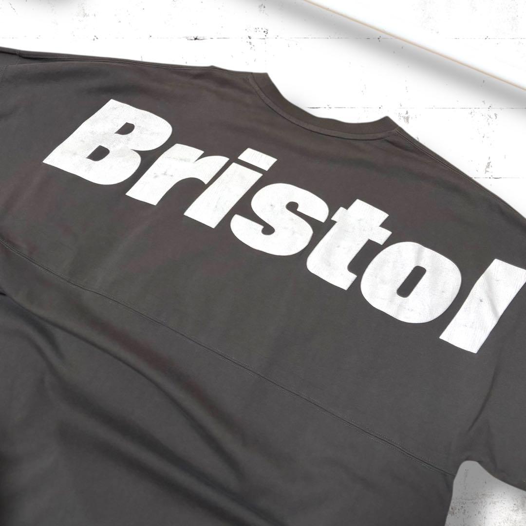 F.C.REAL.BRISTOL オーバーサイズ　ロンT カットソー　ビッグロゴ