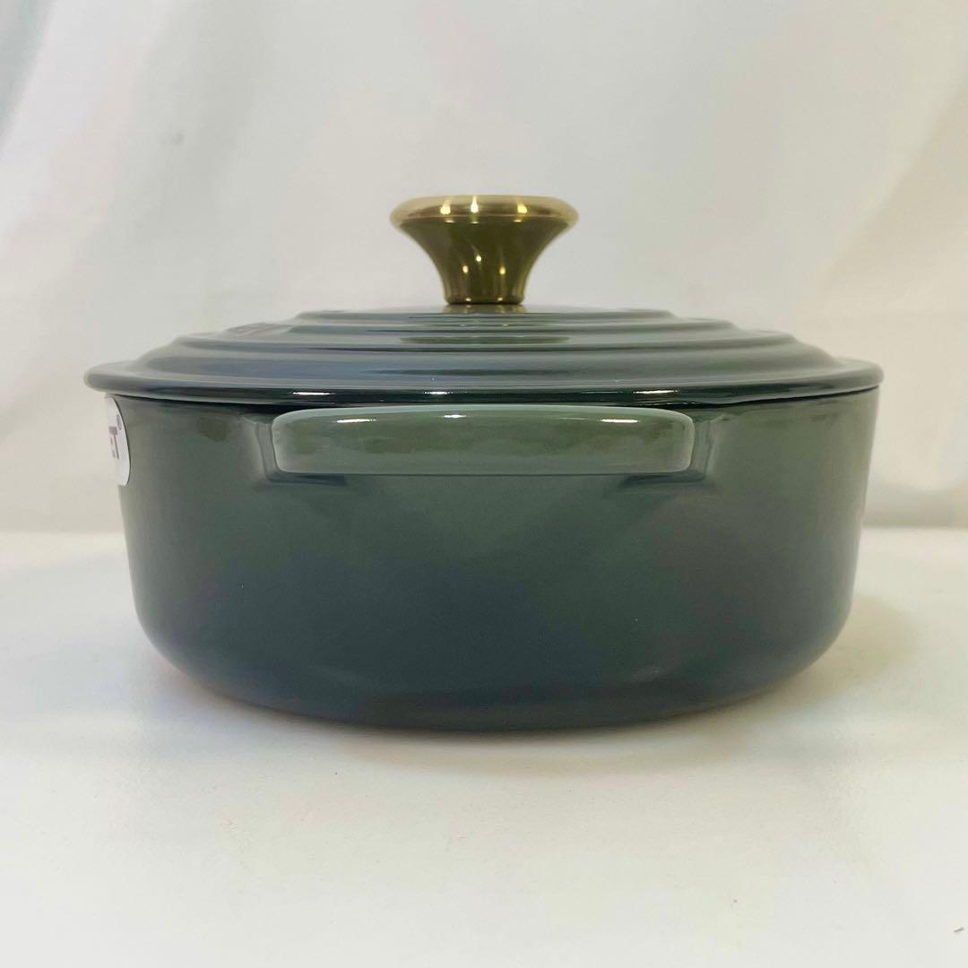 ◎LE CREUSET シグニチャー ココット・ロンド 18cm タイム