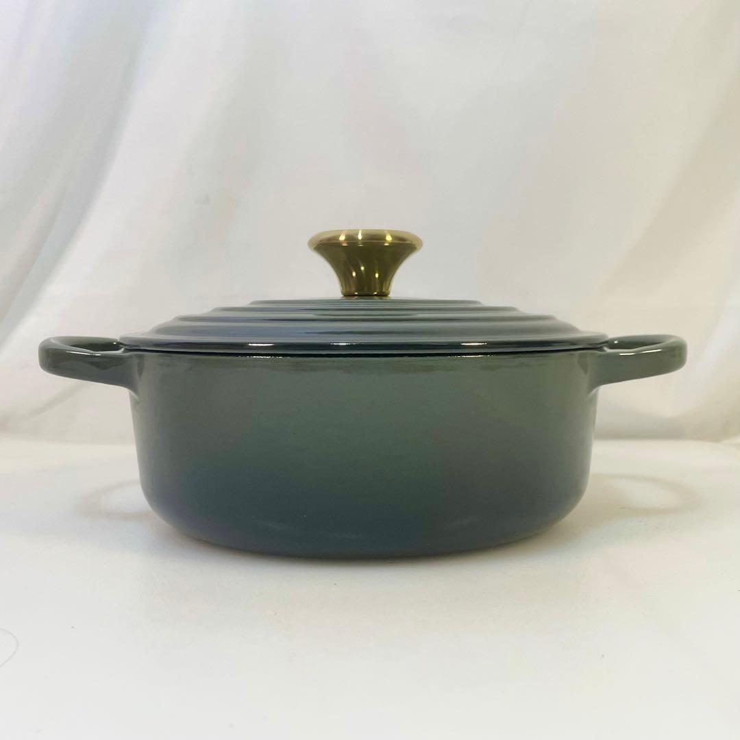 ◎LE CREUSET シグニチャー ココット・ロンド 18cm タイム