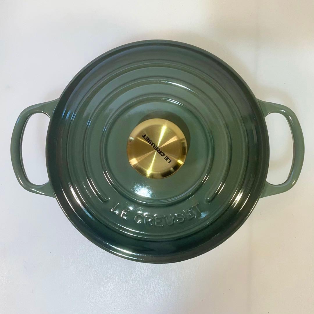 ◎LE CREUSET シグニチャー ココット・ロンド 18cm タイム