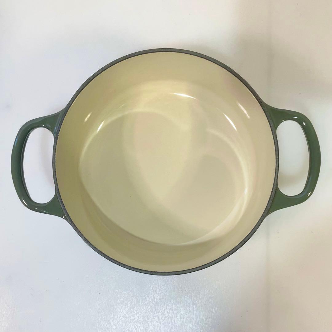 ◎LE CREUSET シグニチャー ココット・ロンド 18cm タイム
