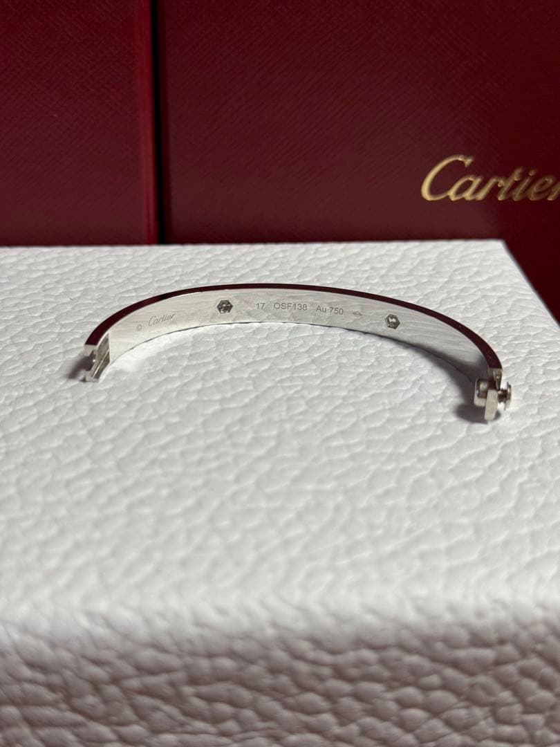 Cartierカルティエブレスレットラブブレス LOVE BRACELETダイヤ