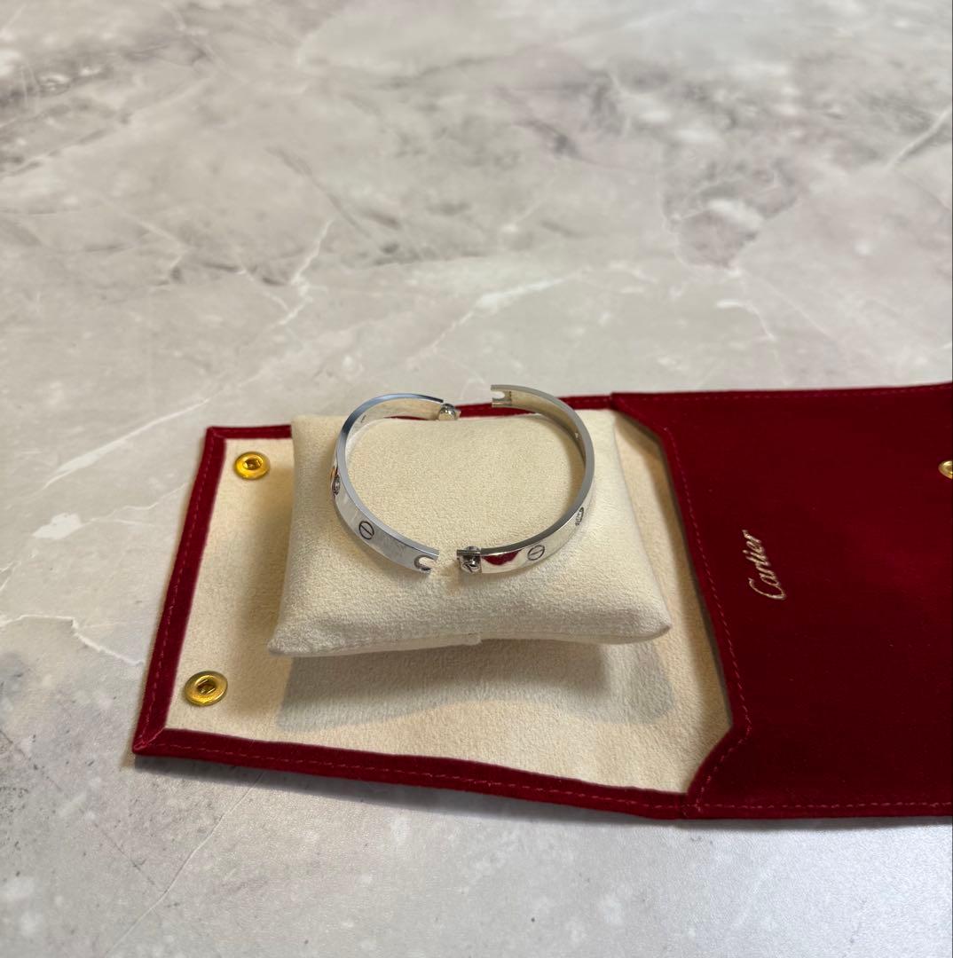 Cartierカルティエブレスレットラブブレス LOVE BRACELETダイヤ