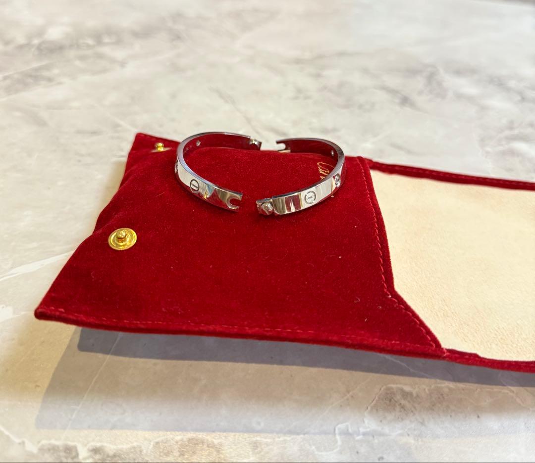 Cartierカルティエブレスレットラブブレス LOVE BRACELETダイヤ