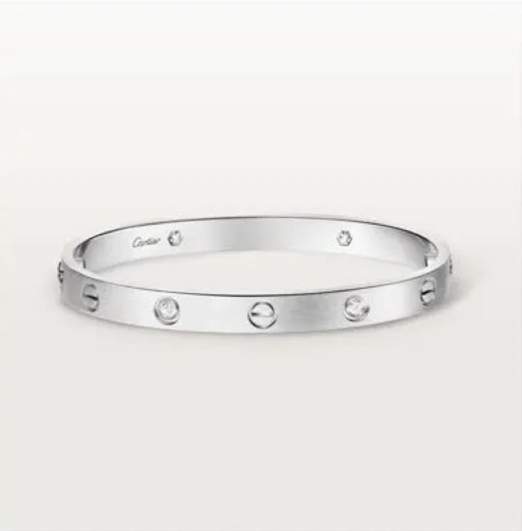 Cartierカルティエブレスレットラブブレス LOVE BRACELETダイヤ