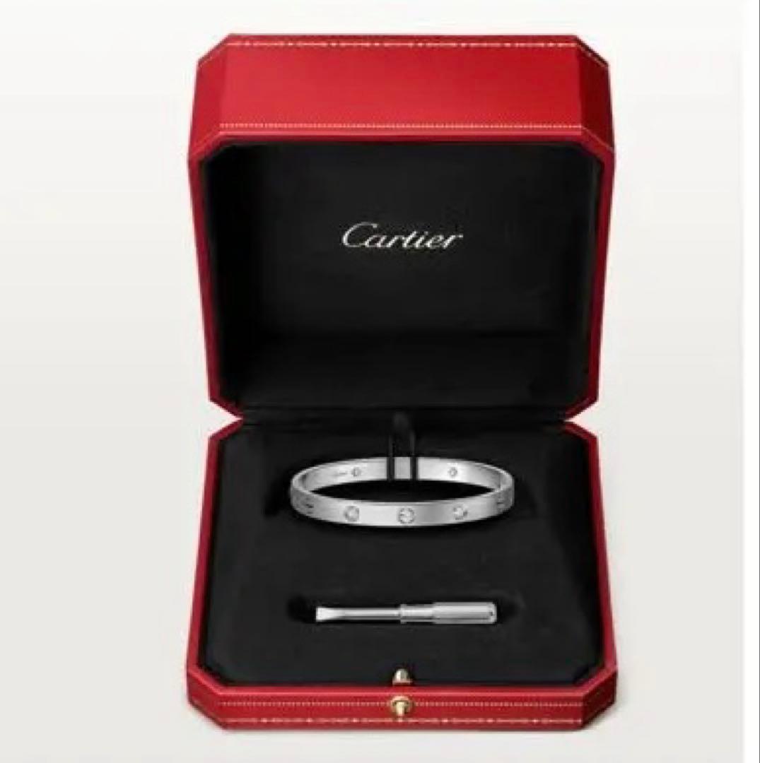 Cartierカルティエブレスレットラブブレス LOVE BRACELETダイヤ