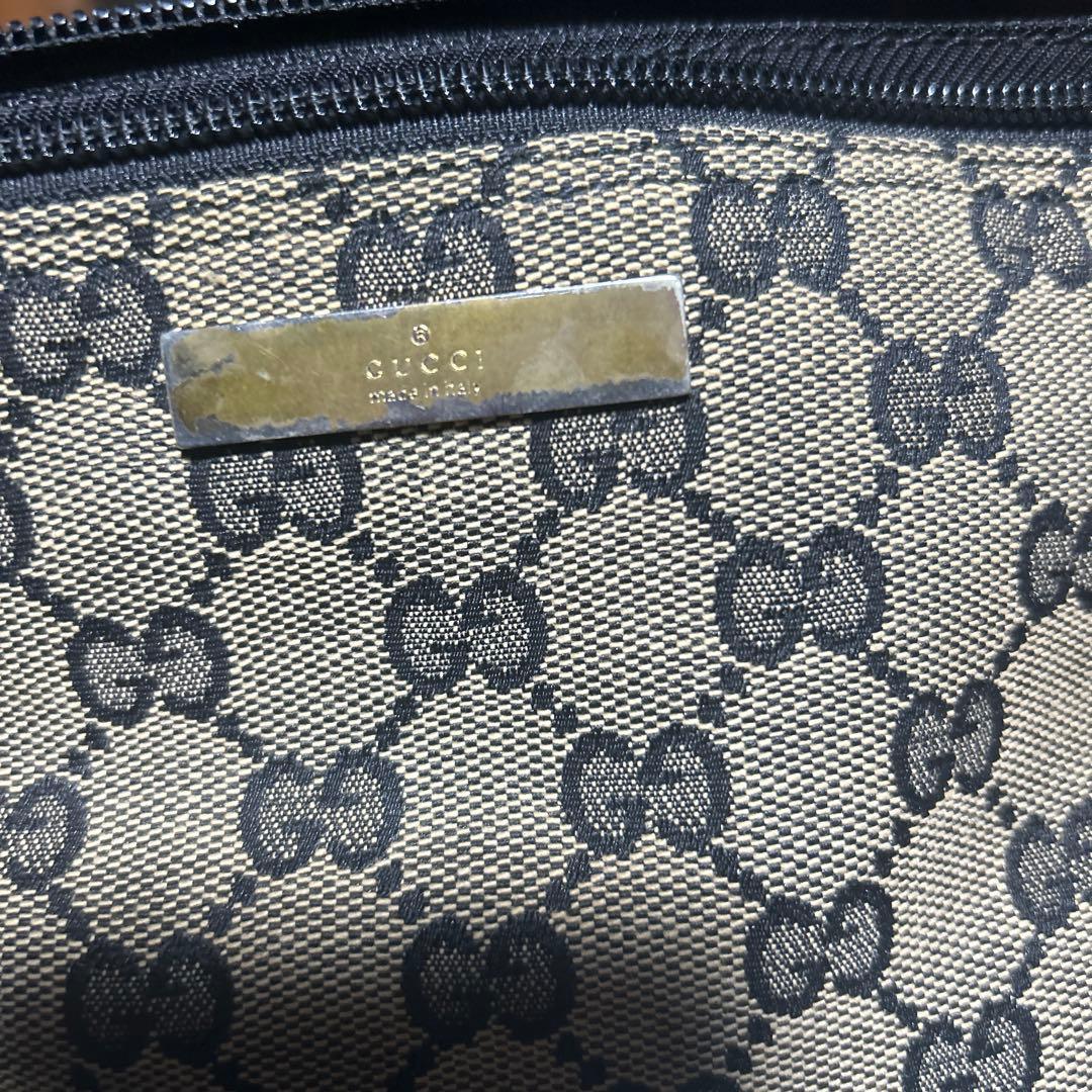 GUCCI キャンバス アクセサリーポーチ バッグ