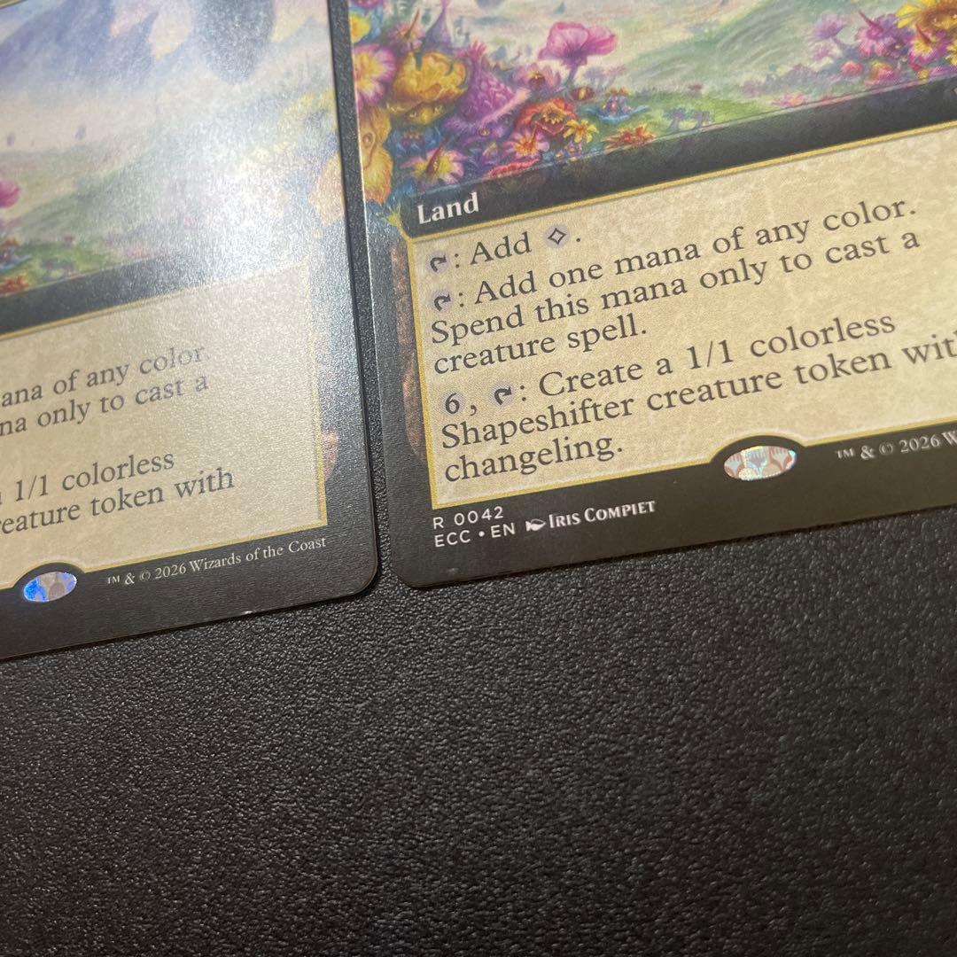 MTG 英語版 豊かな在郷 拡張アート版 4枚セット