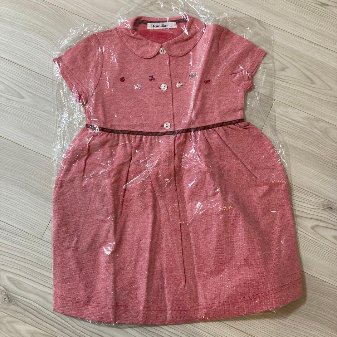 最終お値下げ♡familiar♡ワンピース♡新品♡110♡
