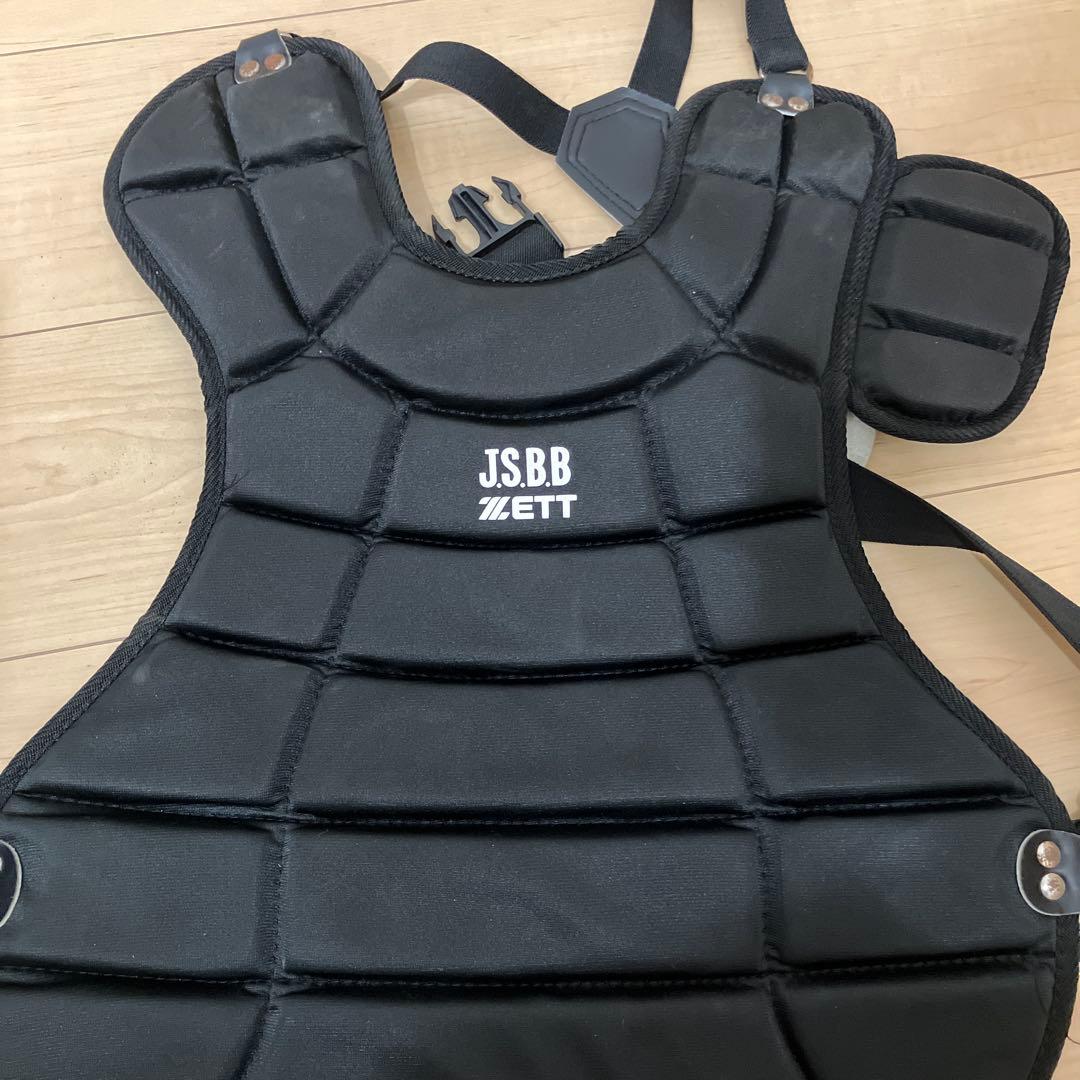 ZETT キャッチャー　防具