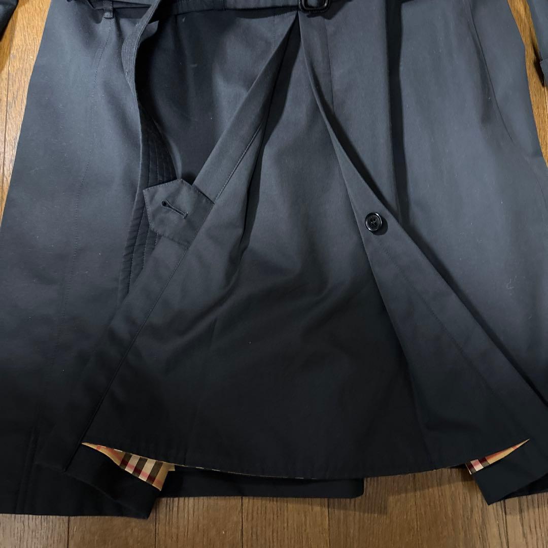 ⭐️【未使用】BURBERRYバーバリーケンジントントレンチコート 44 ネイビー