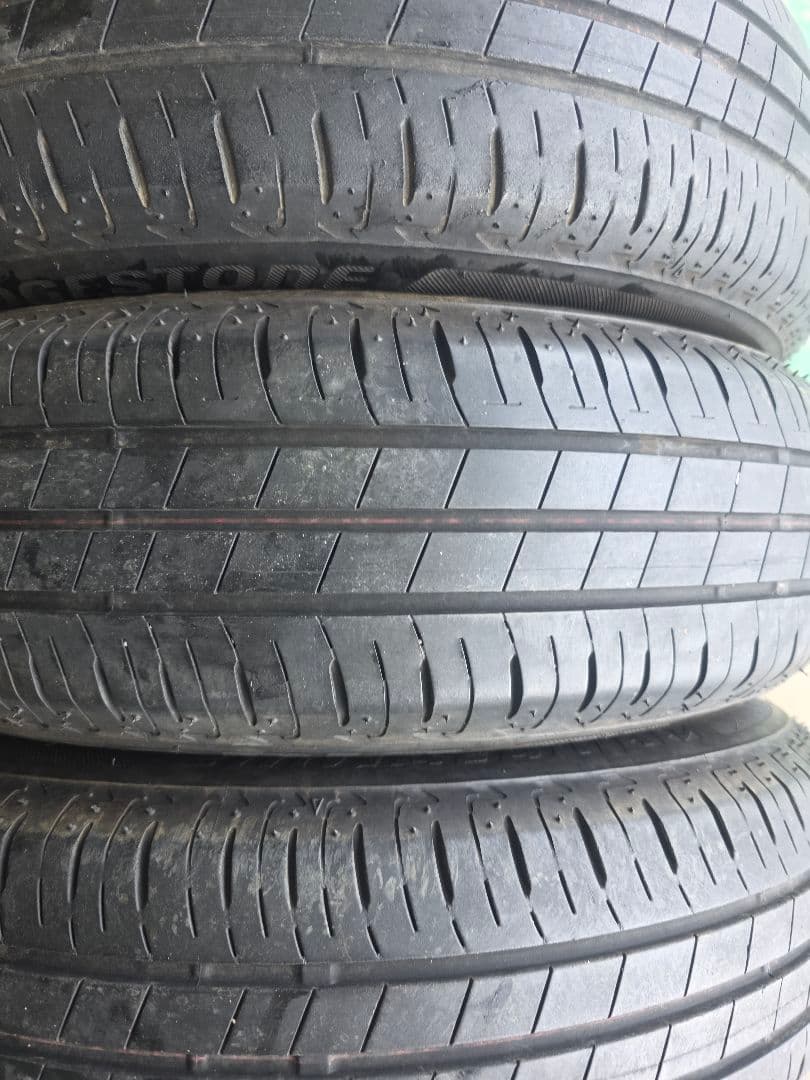 ブリヂストンBS EP150 155/65R14 15年製 4本セットバリ山