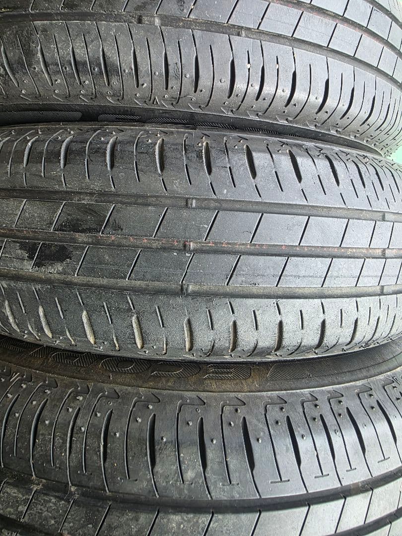 ブリヂストンBS EP150 155/65R14 15年製 4本セットバリ山