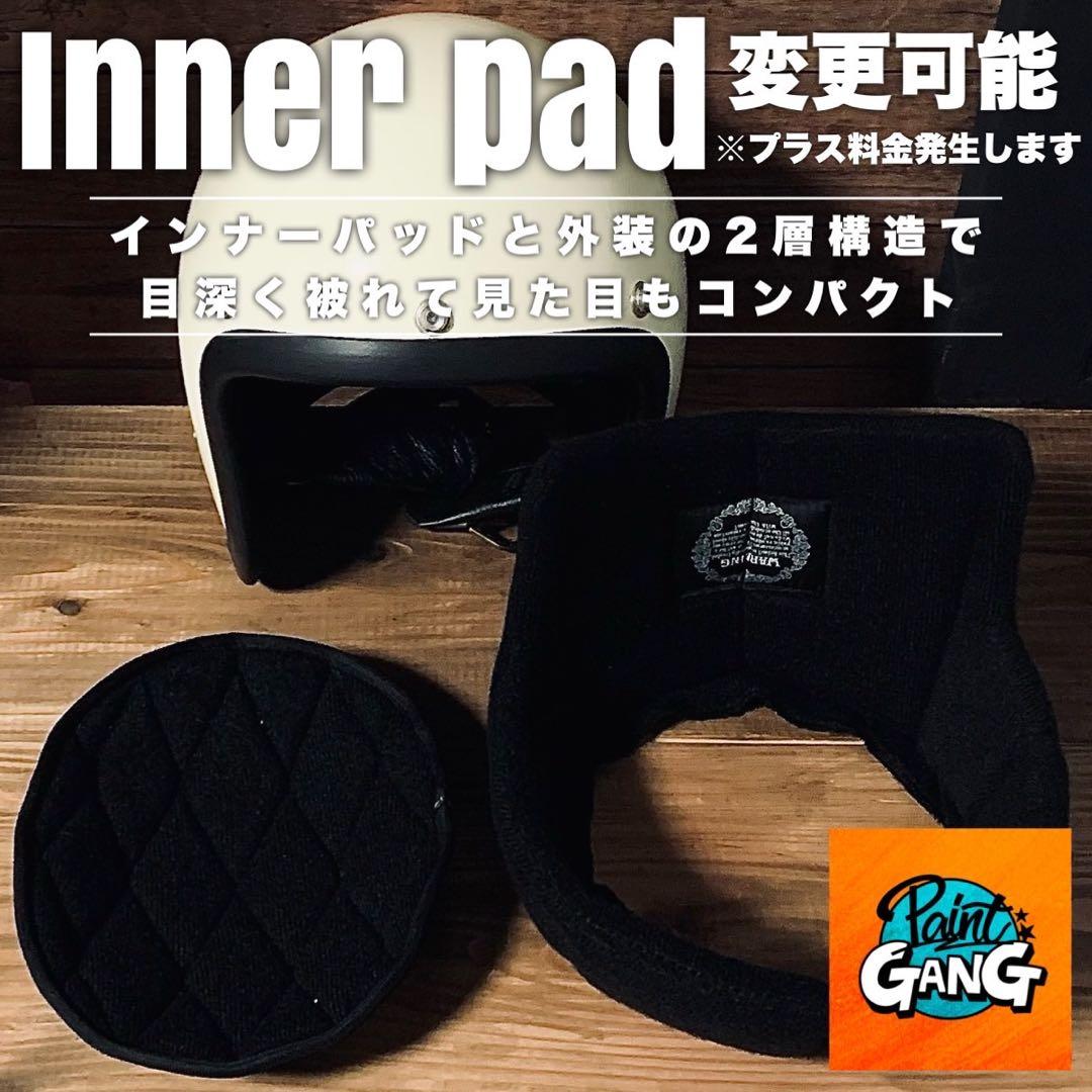 新品　500TX 小帽体　ジェットヘルメット　エイジング加工　カスタムペイント