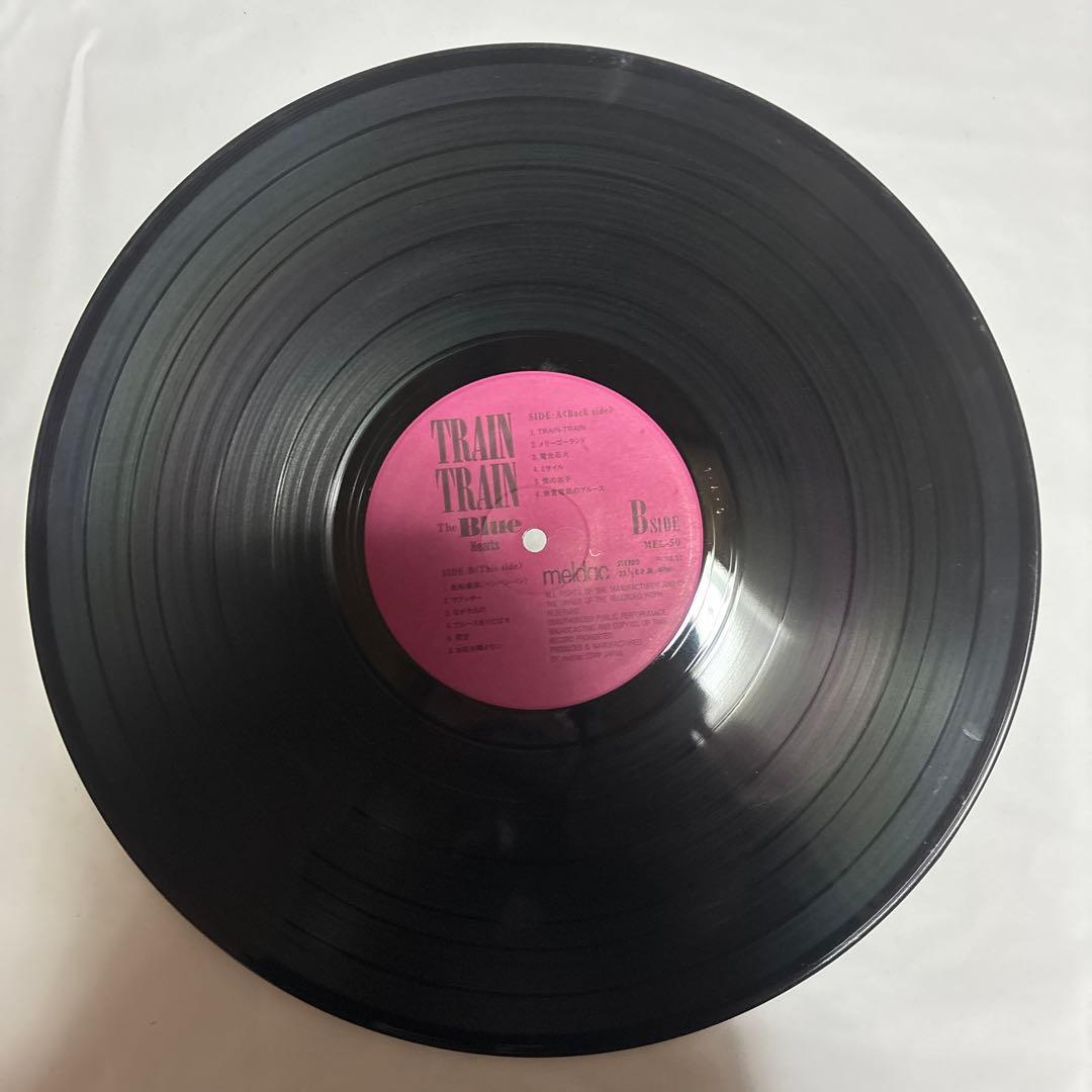 THE BLUE HEARTS / TRAIN-TRAIN LP オリジナル