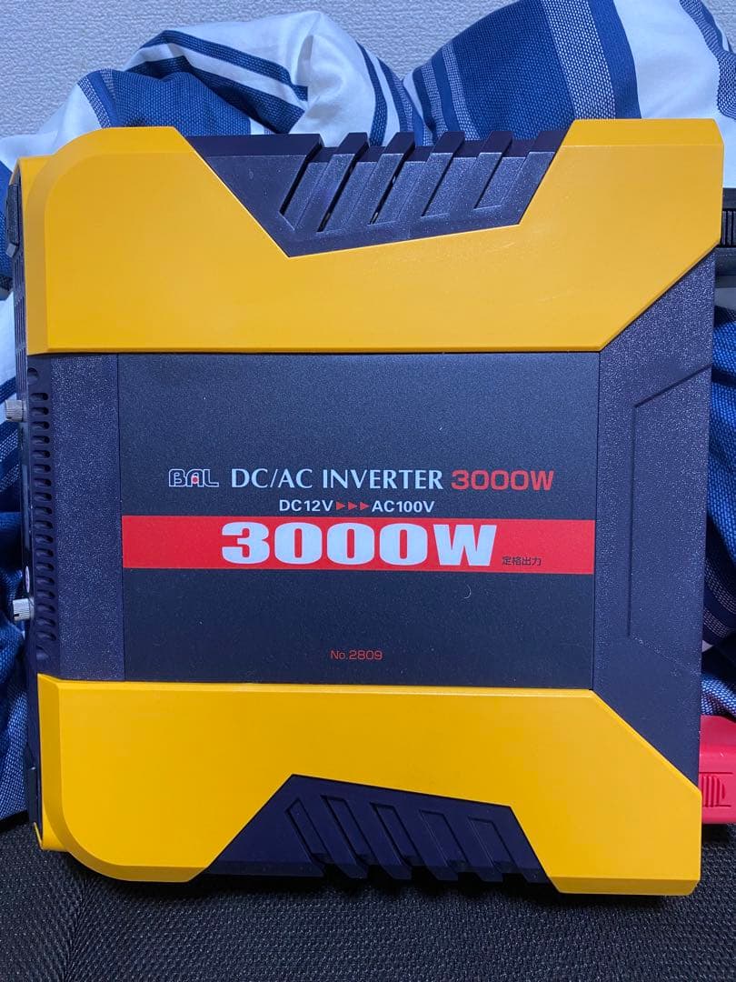 発電機・ポータブル電源 BAL DC/AC INVERTER 3000W