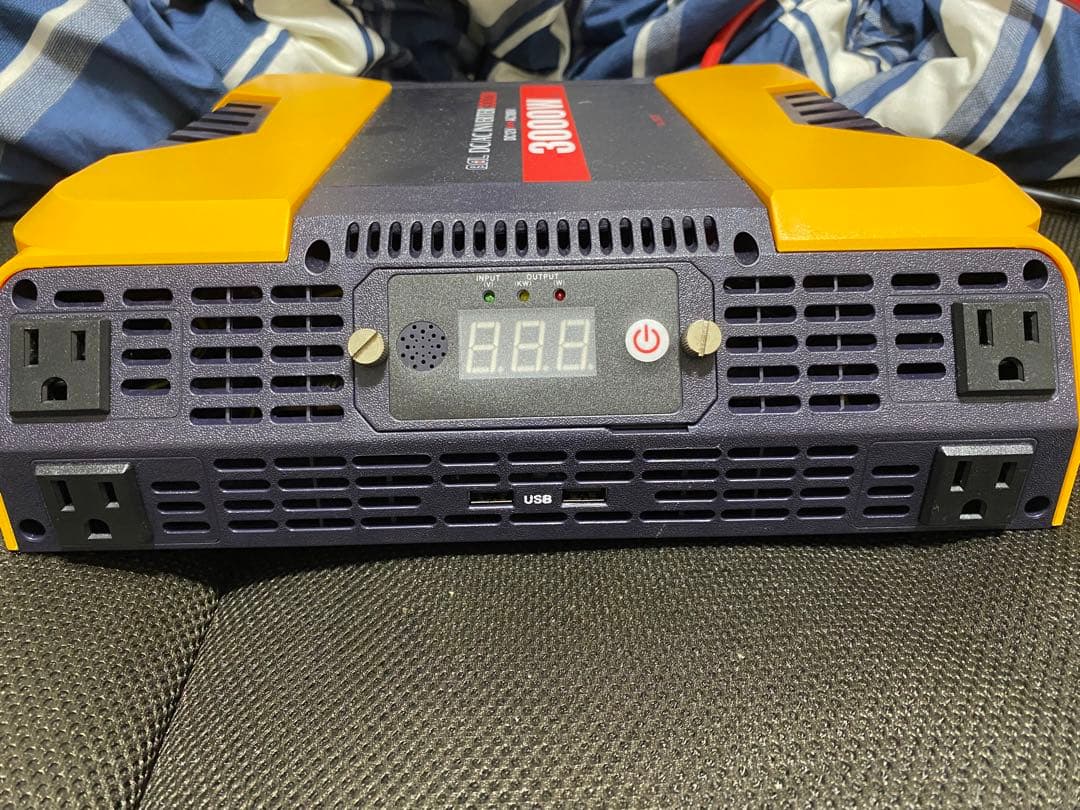 発電機・ポータブル電源 BAL DC/AC INVERTER 3000W