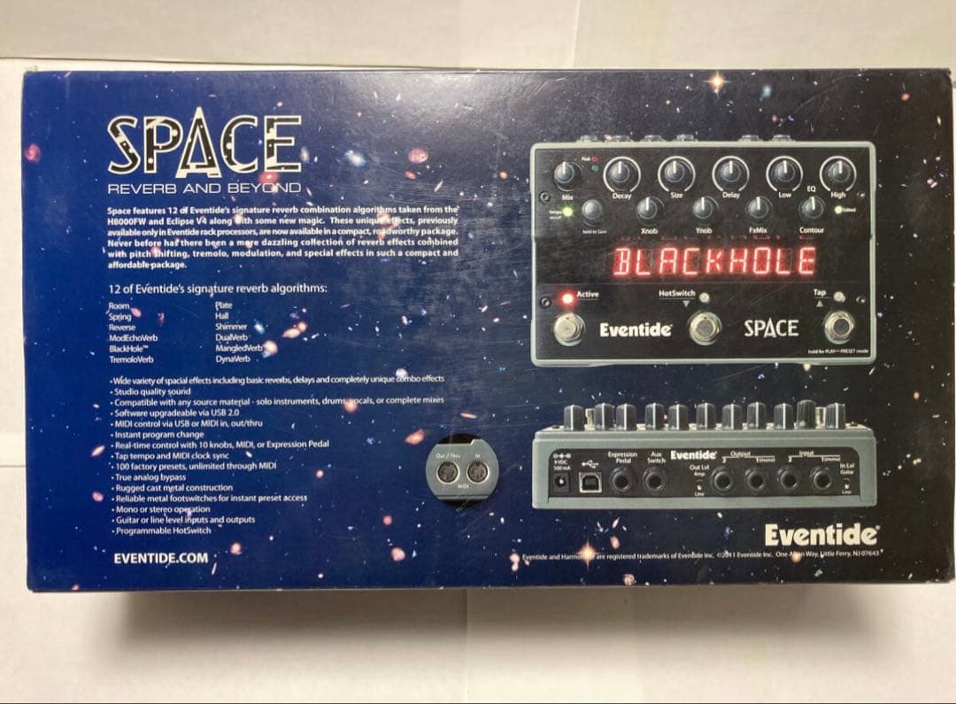 ギター Eventide Space Reverb