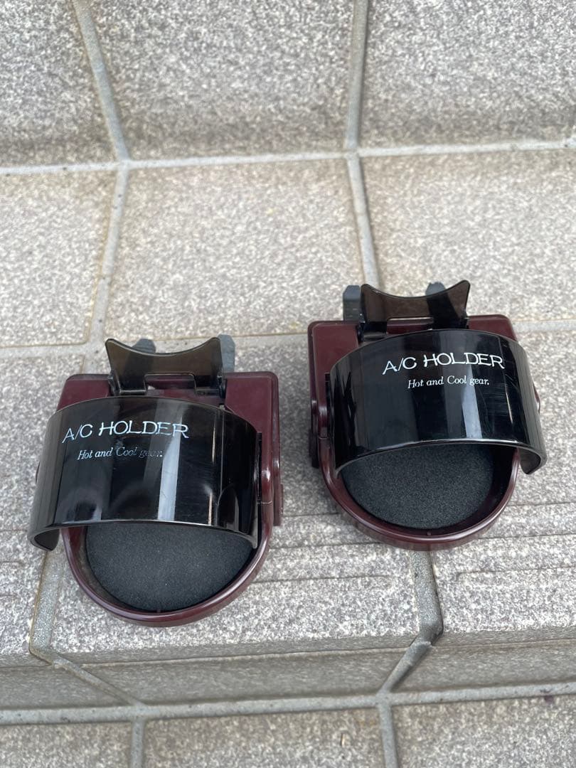激レア　セイコウ産業　ACホルダー 茶　当時物　AE86 イニシャルＤ　GX71