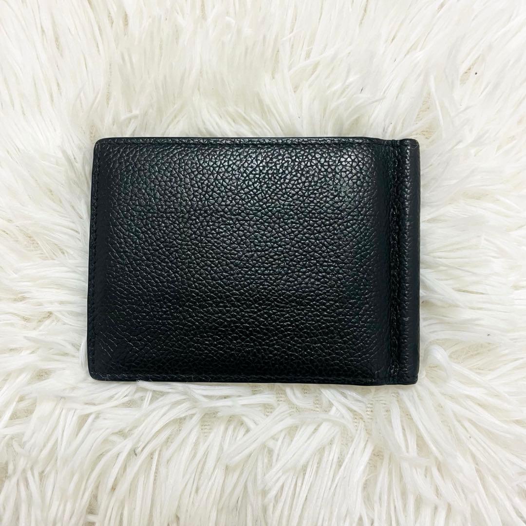 極美✨付属完備✨BALENCIAGA マネークリップ レザー エブリデイ 黒