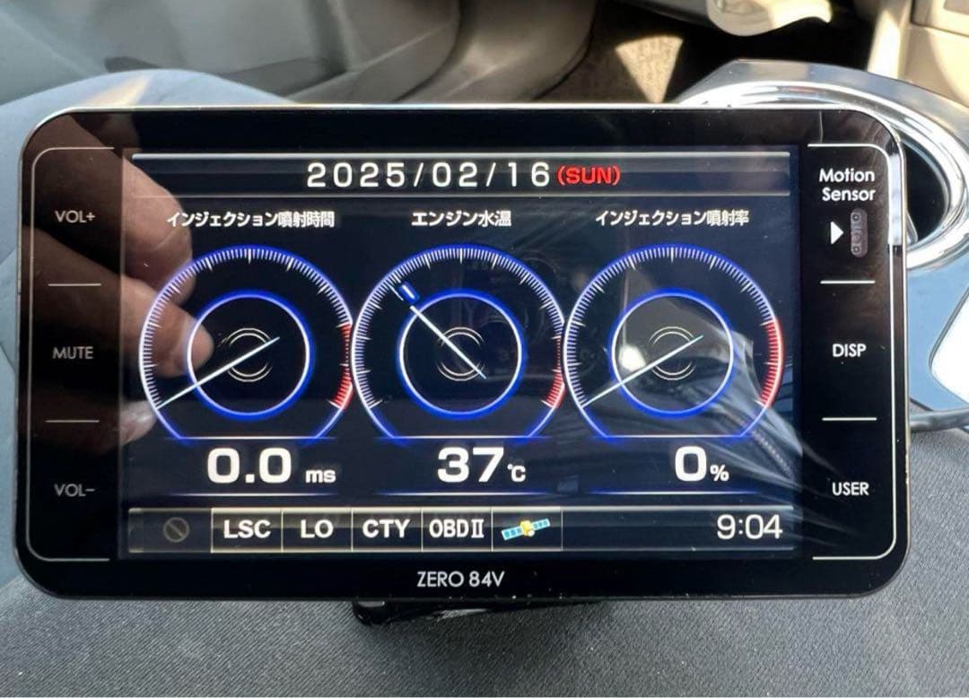 Comtec zero 84v obd2 付き