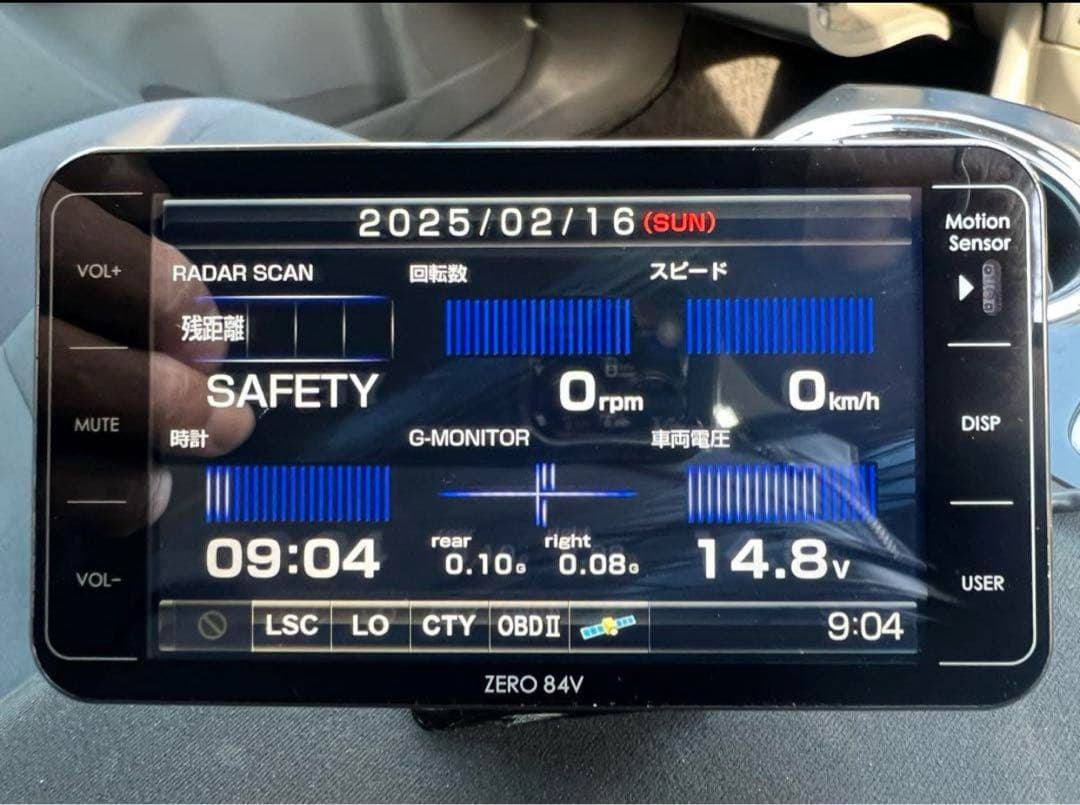 Comtec zero 84v obd2 付き