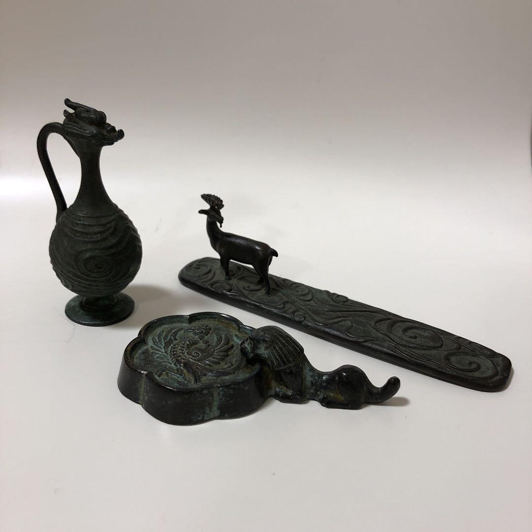 文鎮　アンティーク　名取川雅司 文房清玩 硯 書道具 工芸品