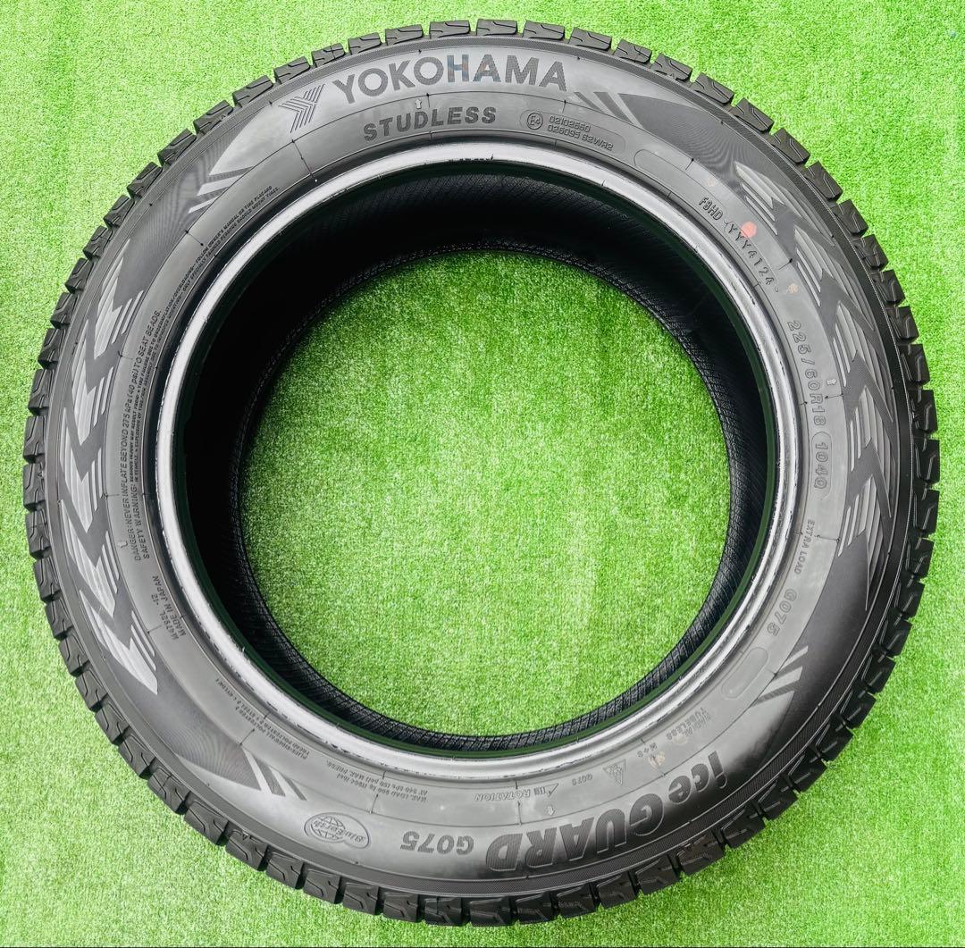 YOKOHAMA ice GUARD 225/60R18 2024年製 深山