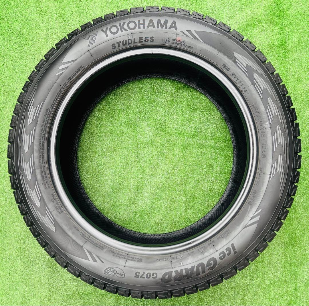 YOKOHAMA ice GUARD 225/60R18 2024年製 深山