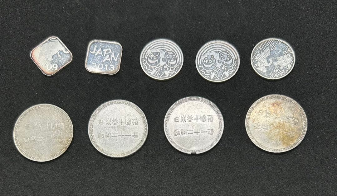 日本赤十字社紀章＆造幣局純銀メダル　セット