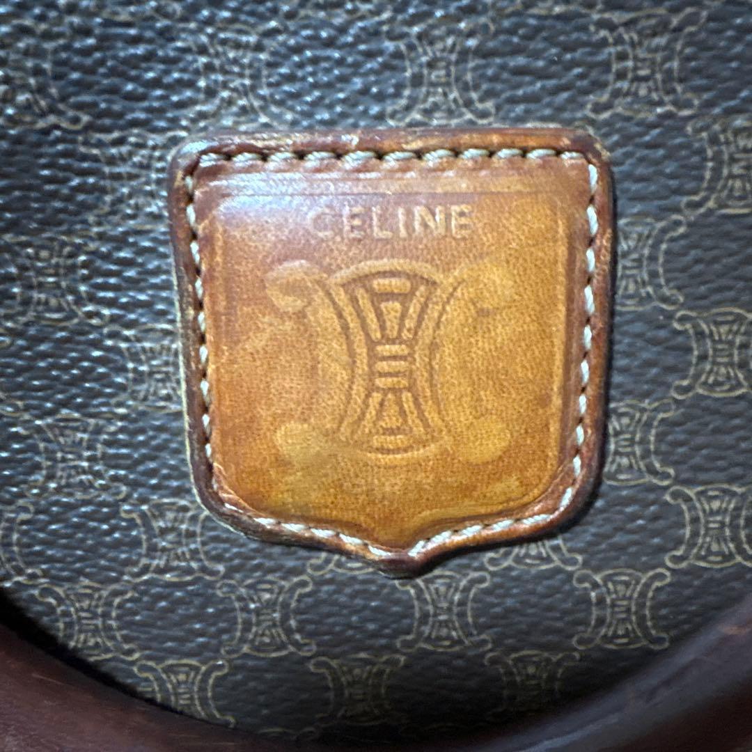 CELINE M13 ブラウン ボストンバッグ