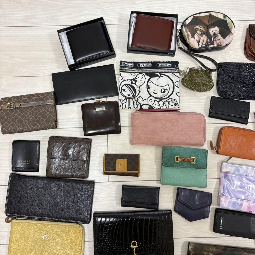 新品あり グッチ セリーヌ ブルガリ ディーゼル ポーター 等 財布 まとめ