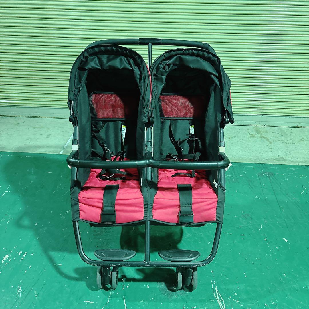 ココロン　ツイン　ベビーカー　２人乗り　横型二人乗り　収納あり　折りたたみ