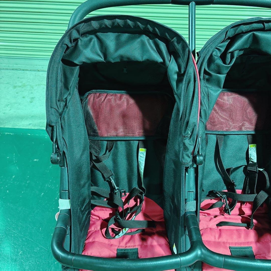 ココロン　ツイン　ベビーカー　２人乗り　横型二人乗り　収納あり　折りたたみ