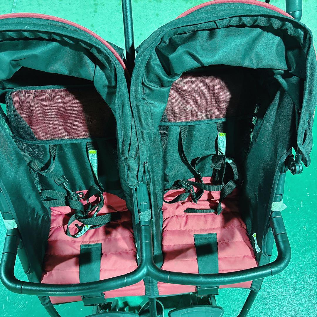 ココロン　ツイン　ベビーカー　２人乗り　横型二人乗り　収納あり　折りたたみ