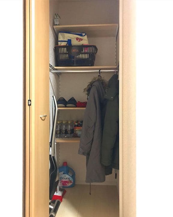 アーネストワン住宅でも使える棚受け金具(フリーラック)