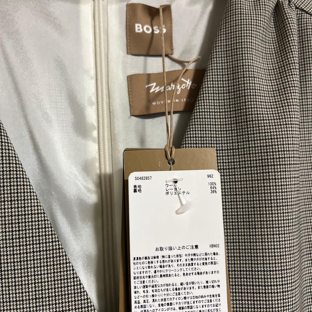 Hugo Boss 長袖 膝丈ドレス