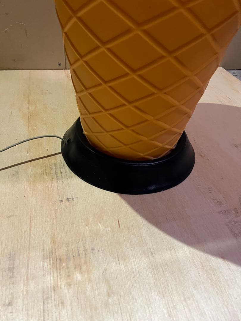 日世　ソフトクリーム　置物