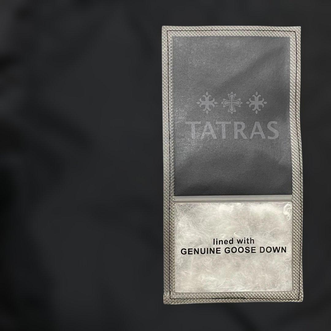 極美品✨近年TATRAS タトラス ポリテアマ ダウンジャケット ブラック04