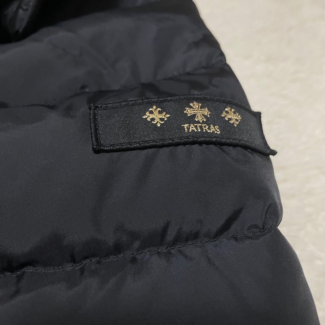 極美品✨近年TATRAS タトラス ポリテアマ ダウンジャケット ブラック04
