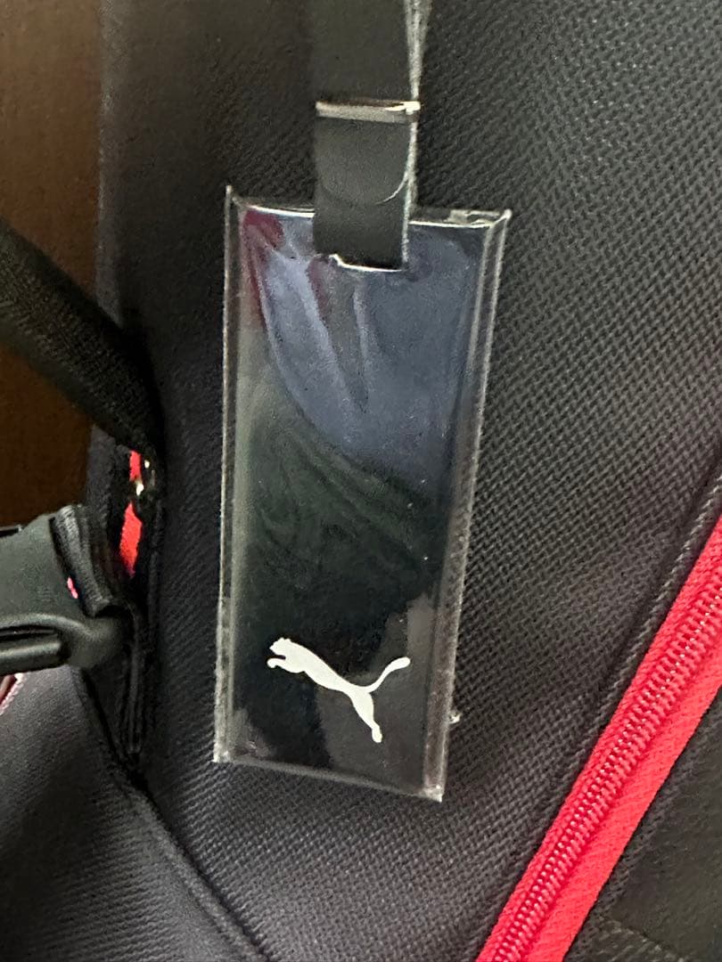 新品未使用！PUMA ゴルフバッグ 9インチ ブラック/レッド