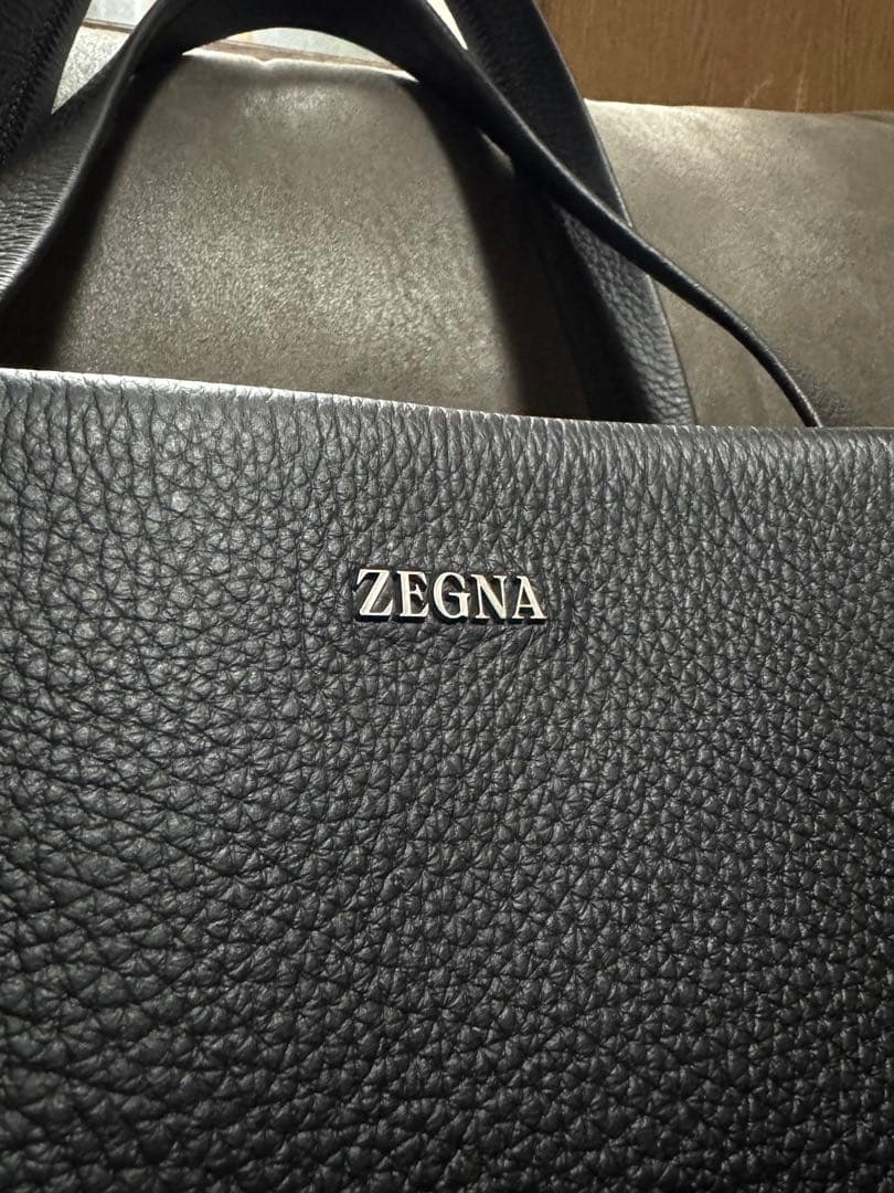 極美品　Ermenegildo Zegna ディアスキントートバッグ