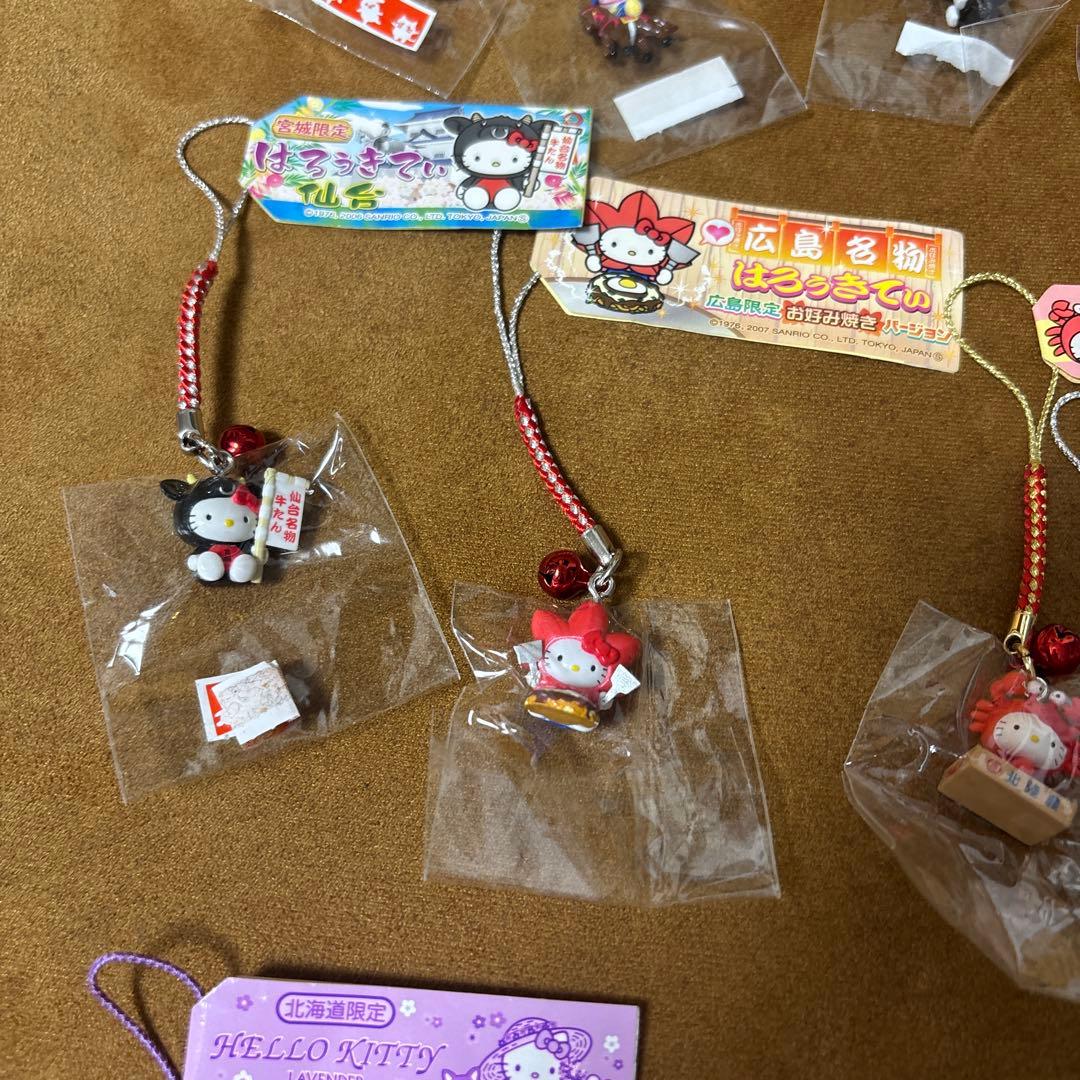 合*3様 ご当地 ハローキティ根付 まとめて20個