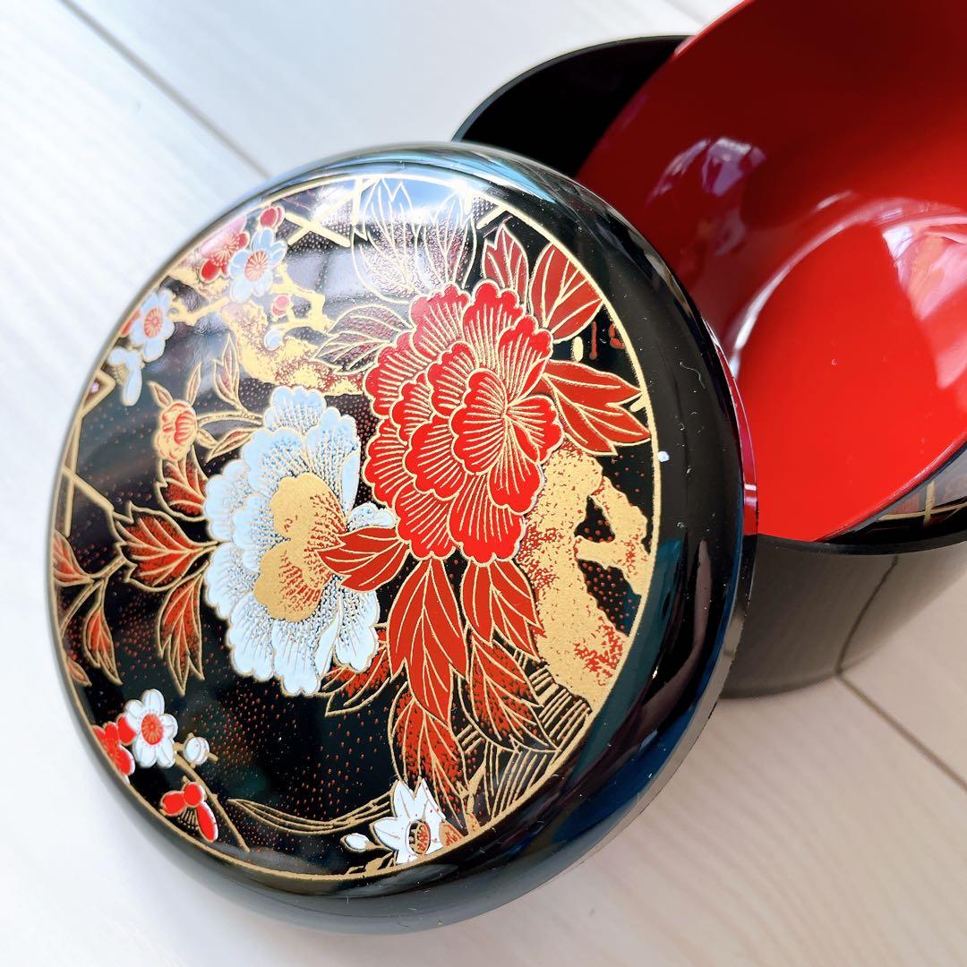 【日本の器】山中漆器６点セット （お椀５点 大桶１点 ） 和食器 日本