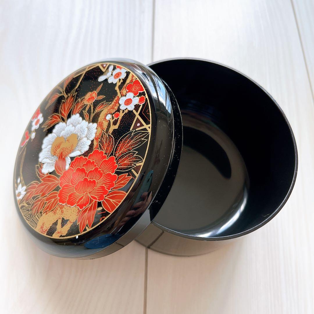 【日本の器】山中漆器６点セット （お椀５点 大桶１点 ） 和食器 日本