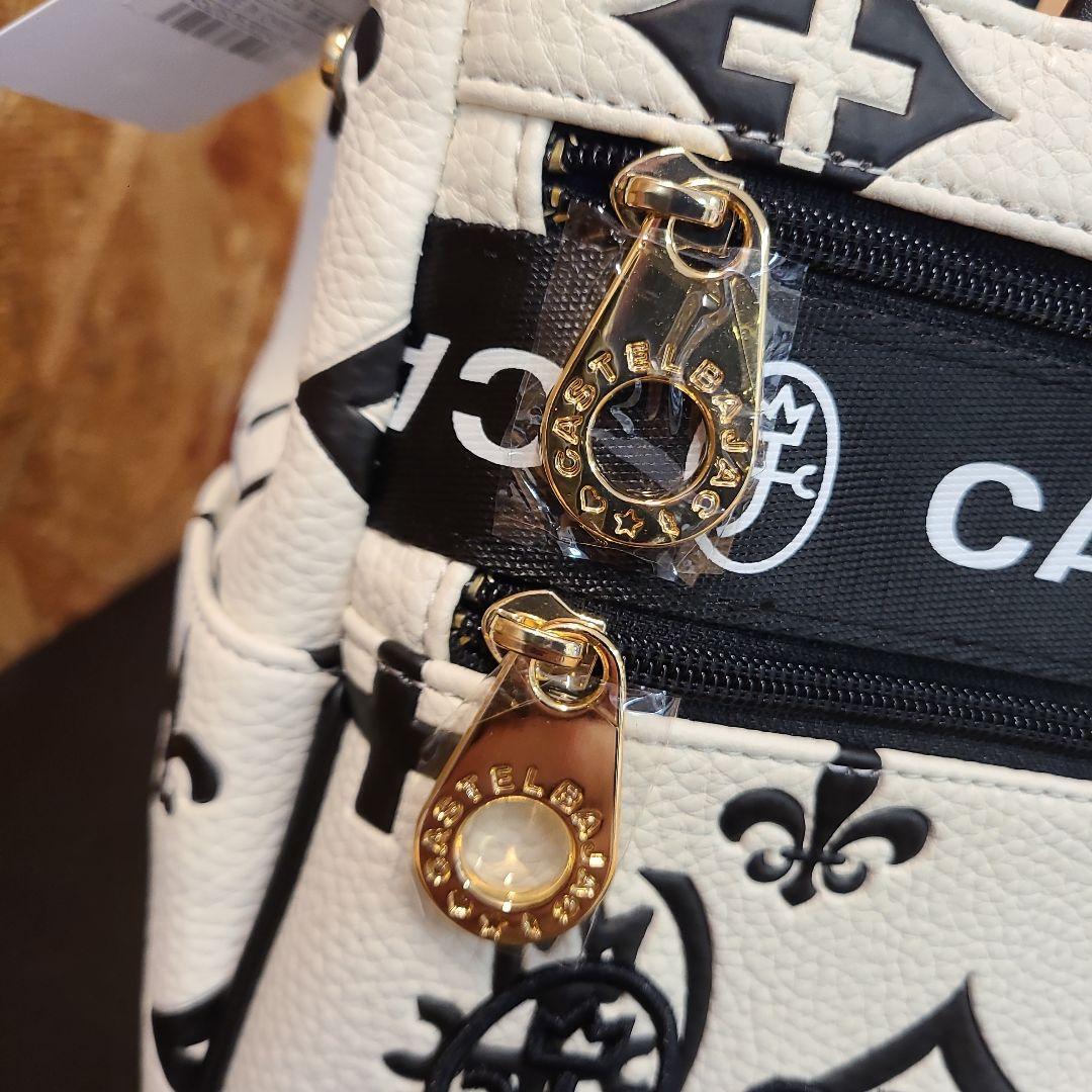 CASTELBAJAC ドライビングトート ホワイト