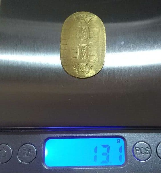 純金 　内田洋行　小判 約13g