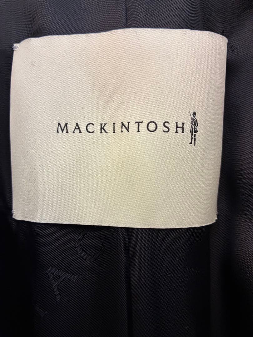 マッキントッシュ ビームス別注 ダンケルド メルトンステンカラーコート