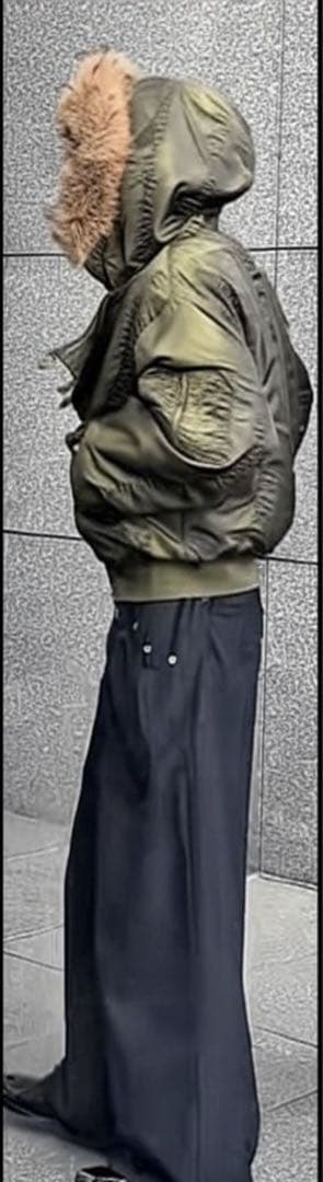 Y2K DIESEL opium darkwear N2B ファー ジャケット