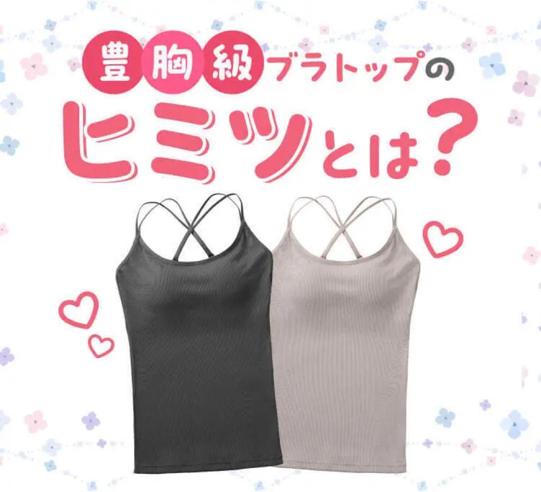 楽ちんブラトップ Plule 2色セット L～XL